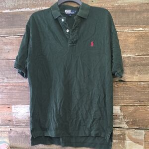 Polo by Ralph Lauren Men's Dark Green Short Sleeve Polo Shirt